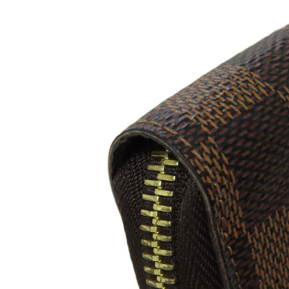 LOUIS VUITTON ルイヴィトン N60015 ジッピー・ウォレット 旧 長財布（小銭入れあり） ダミエキャンバス レディース 中古