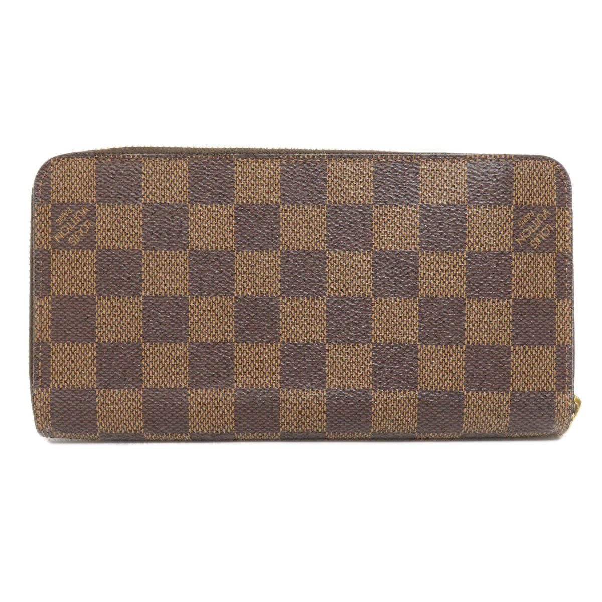 LOUIS VUITTON ルイヴィトン N60015 ジッピー・ウォレット 旧 長財布（小銭入れあり） ダミエキャンバス レディース 中古
