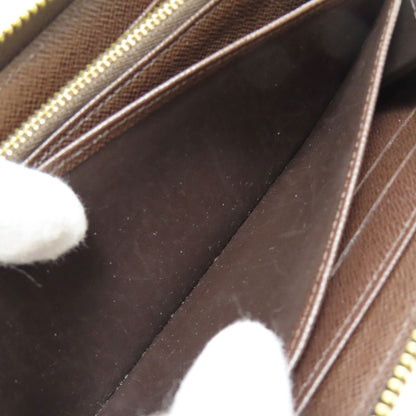 LOUIS VUITTON ルイヴィトン N60015 ジッピー・ウォレット 旧 長財布（小銭入れあり） ダミエキャンバス レディース 中古