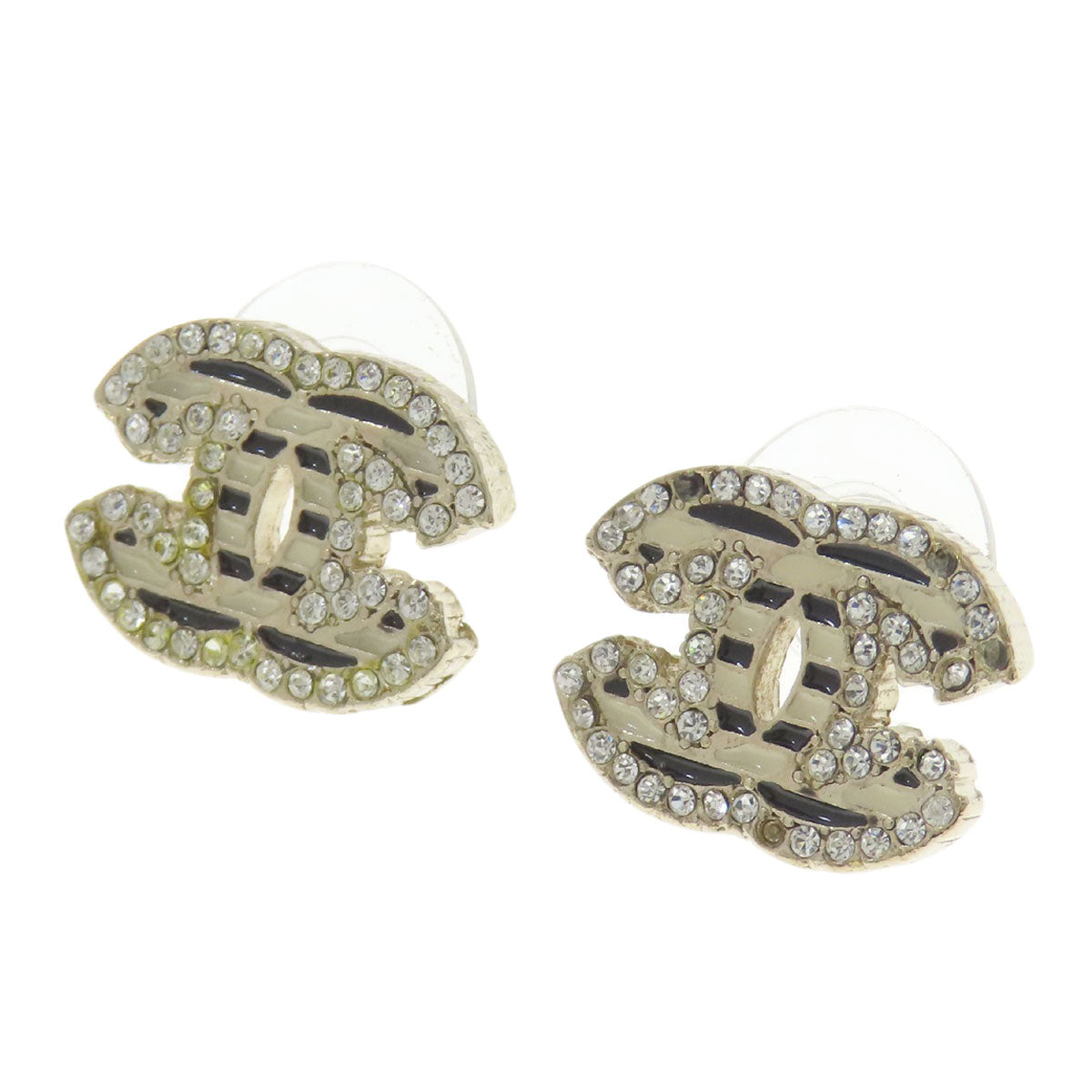CHANEL シャネル ココマーク ピアス 金属製 レディース 中古