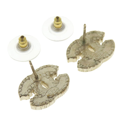 CHANEL シャネル ココマーク ピアス 金属製 レディース 中古