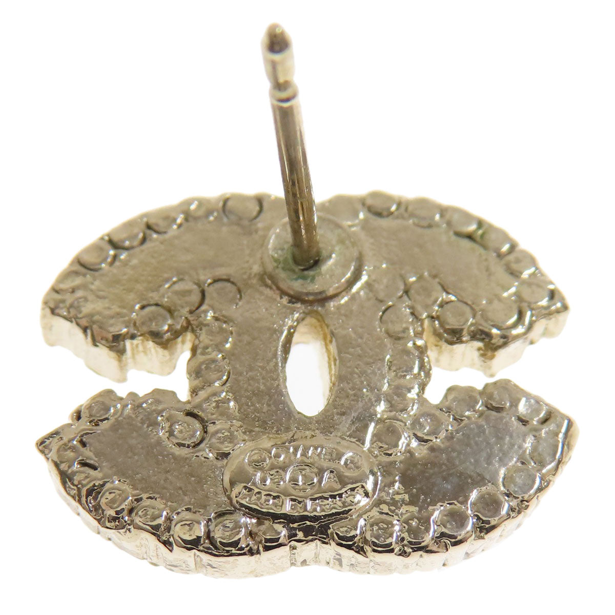CHANEL シャネル ココマーク ピアス 金属製 レディース 中古