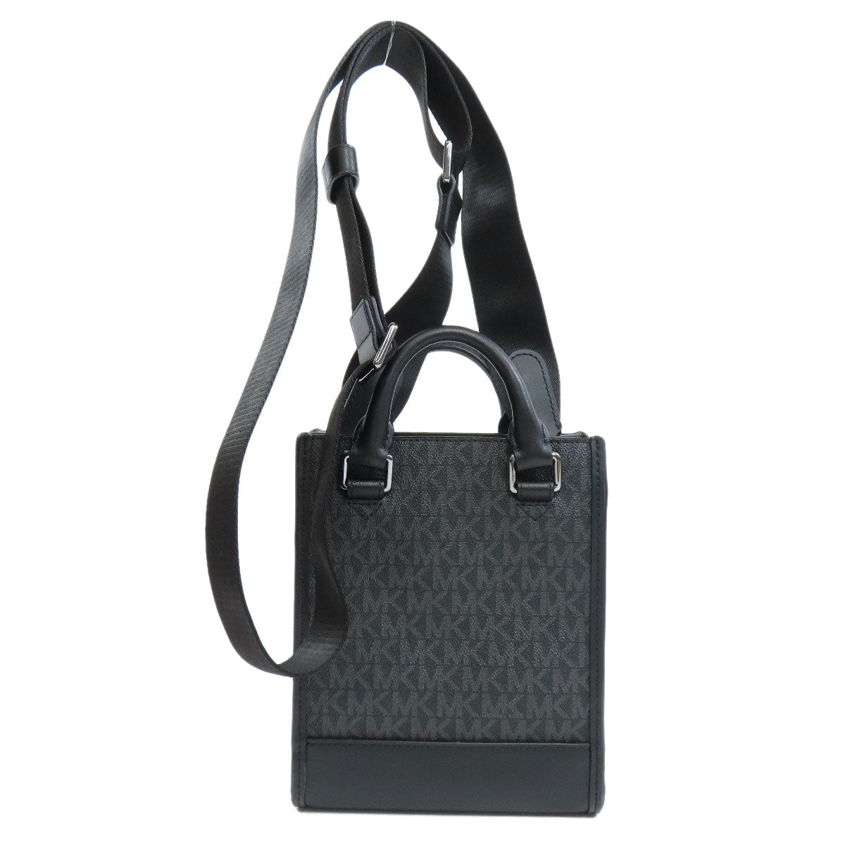 Michael Kors マイケルコース MKシグネチャー 2WAY ハンドバッグ PVC レディース 中古