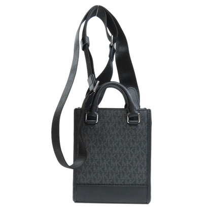 Michael Kors マイケルコース MKシグネチャー 2WAY ハンドバッグ PVC レディース 中古