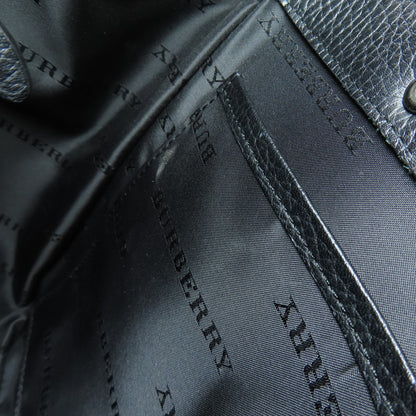 BURBERRY バーバリー ノバチェック トートバッグ ナイロン レディース 中古