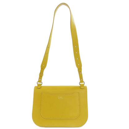 MAX MARA マックスマーラ ロゴ ショルダーバッグ レザー レディース 中古