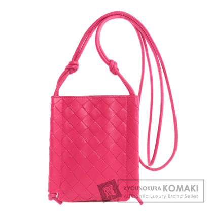 BOTTEGA VENETA ボッテガヴェネタ イントレチャート ショルダーバッグ カーフ レディース 中古