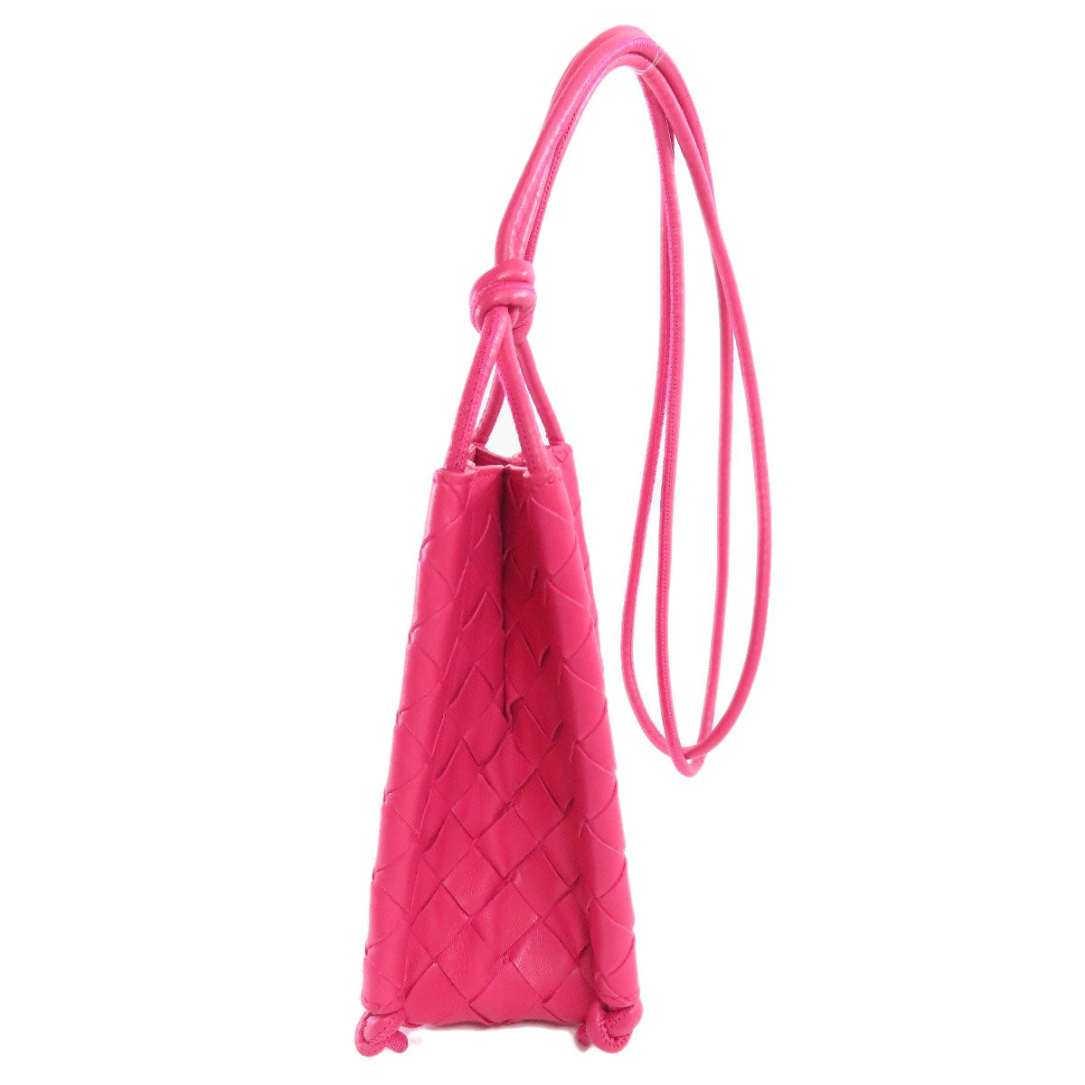 BOTTEGA VENETA ボッテガヴェネタ イントレチャート ショルダーバッグ カーフ レディース 中古