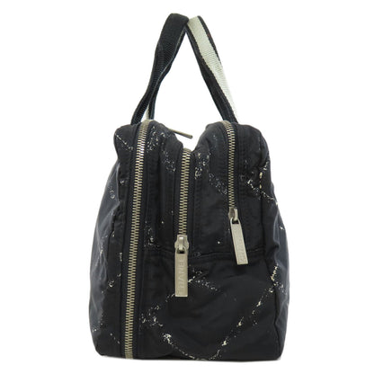 CHANEL シャネル トラベルライン ハンドバッグ ナイロン レディース 中古