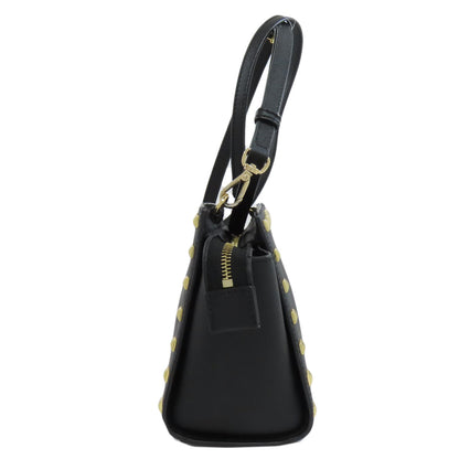 MICHAEL MICHAEL KORS マイケルマイケルコース スタッズ ショルダーバッグ PVC レディース 中古