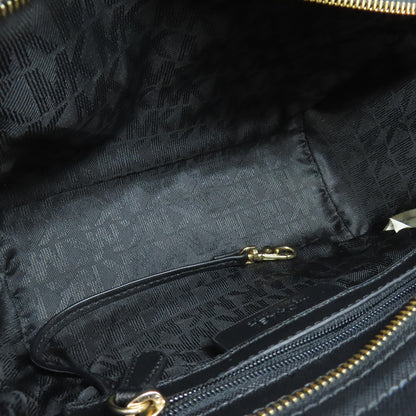MICHAEL MICHAEL KORS マイケルマイケルコース スタッズ ショルダーバッグ PVC レディース 中古