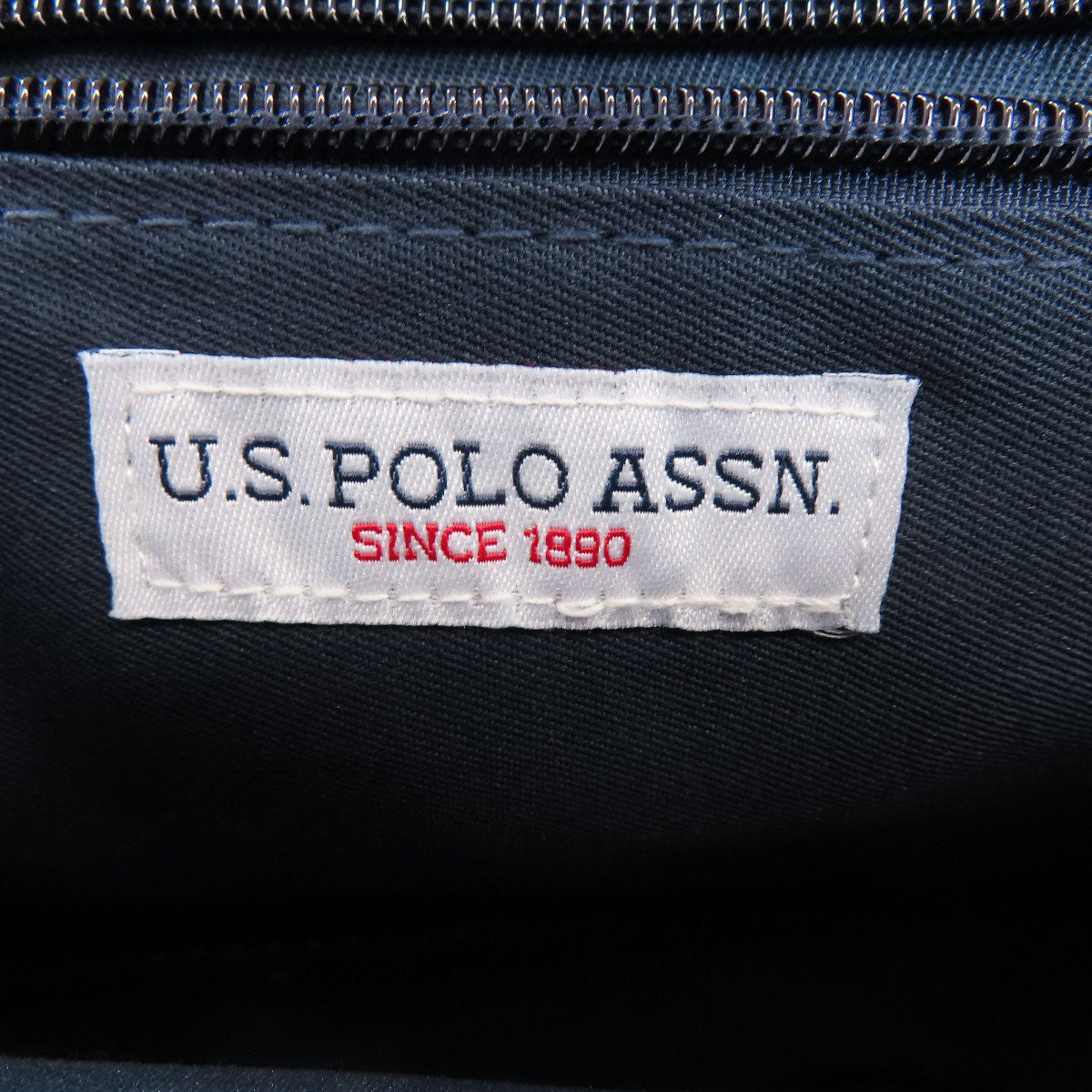U.S. POLO ASSN. ユーエスポロアッスン ロゴ ショルダーバッグ キャンバス レディース 中古