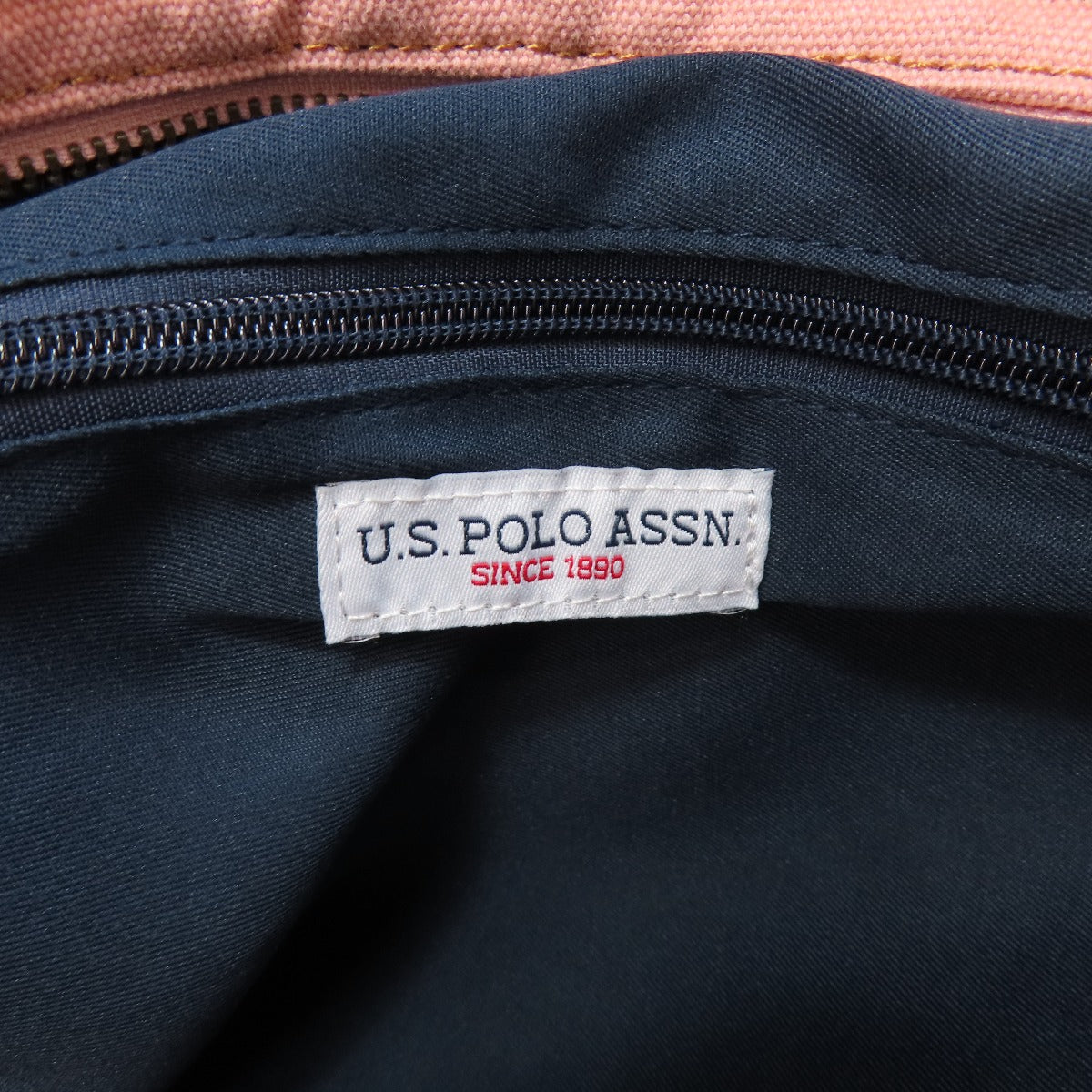 U.S. POLO ASSN. ユーエスポロアッスン ロゴ トートバッグ キャンバス レディース 中古