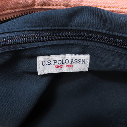 U.S. POLO ASSN. ユーエスポロアッスン ロゴ トートバッグ キャンバス レディース 中古
