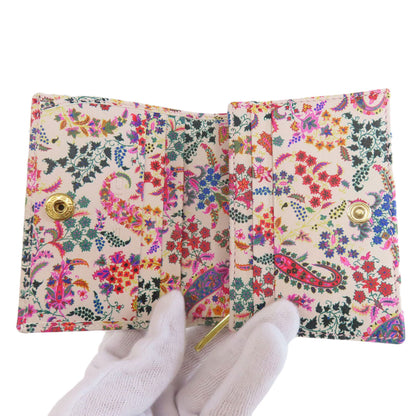 ETRO エトロ クロコ型押し 二つ折り財布（小銭入れあり） レザー レディース 中古