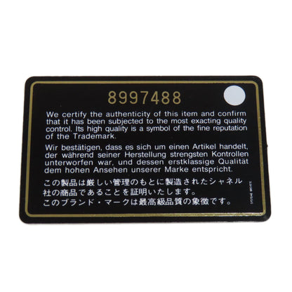 CHANEL シャネル ココマーク がま口財布 長財布（小銭入れあり） グレインド カーフスキン レディース 中古