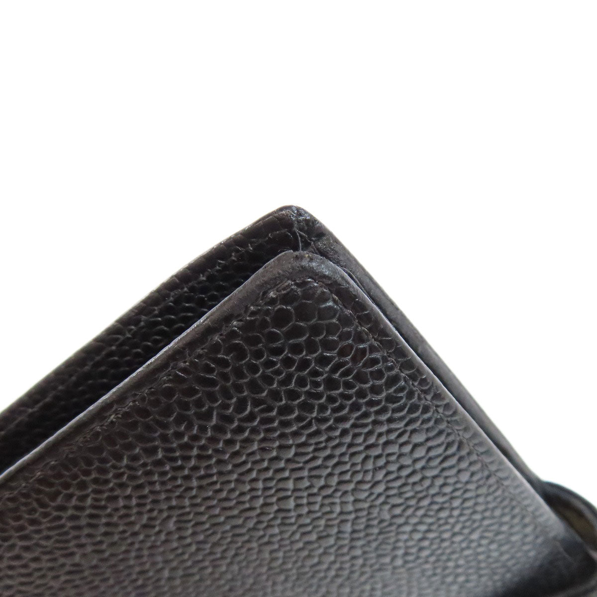 CHANEL シャネル ココマーク がま口財布 長財布（小銭入れあり） グレインド カーフスキン レディース 中古