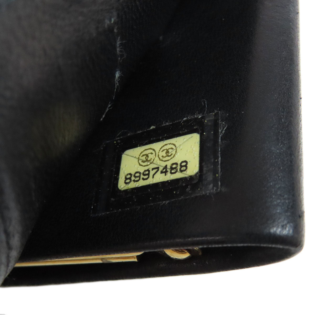 CHANEL シャネル ココマーク がま口財布 長財布（小銭入れあり） グレインド カーフスキン レディース 中古