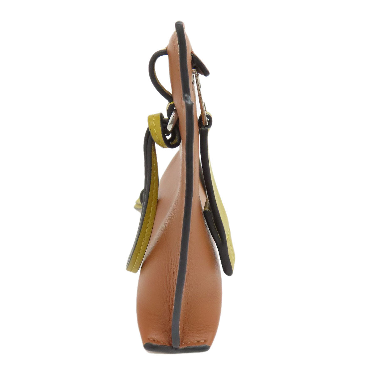 LOEWE ロエベ Tポーチ アナグラム アクセサリーポーチ カーフ レディース 中古