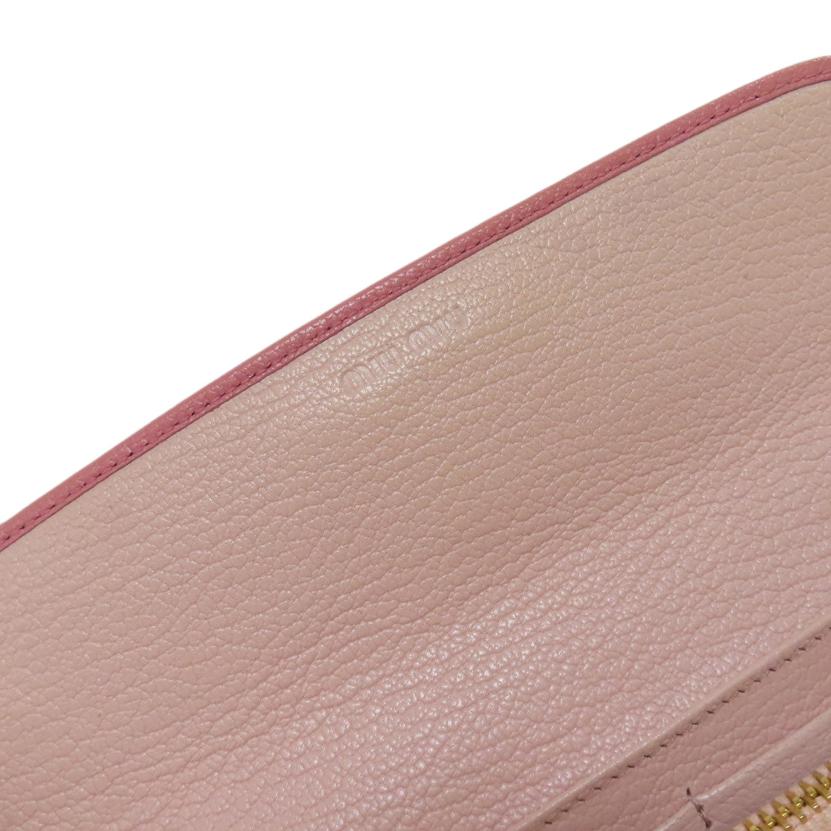 MIUMIU ミュウミュウ ロゴ リボン 長財布（小銭入れあり） レザー レディース 中古