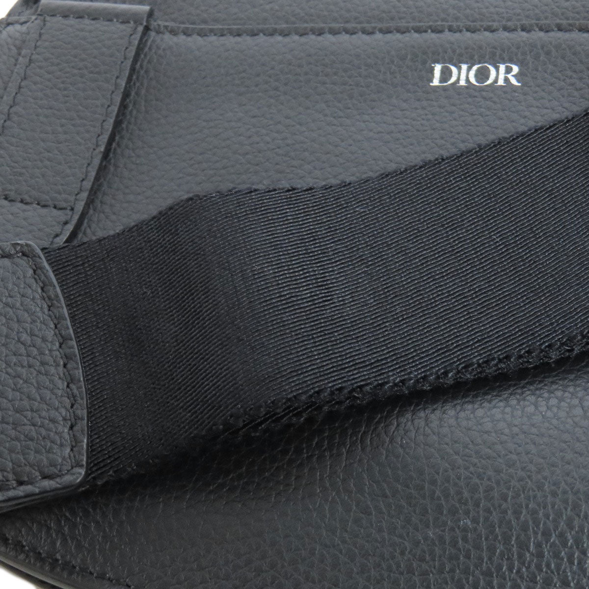 CHRISTIAN DIOR クリスチャンディオール サドル ショルダーバッグ カーフ レディース 中古