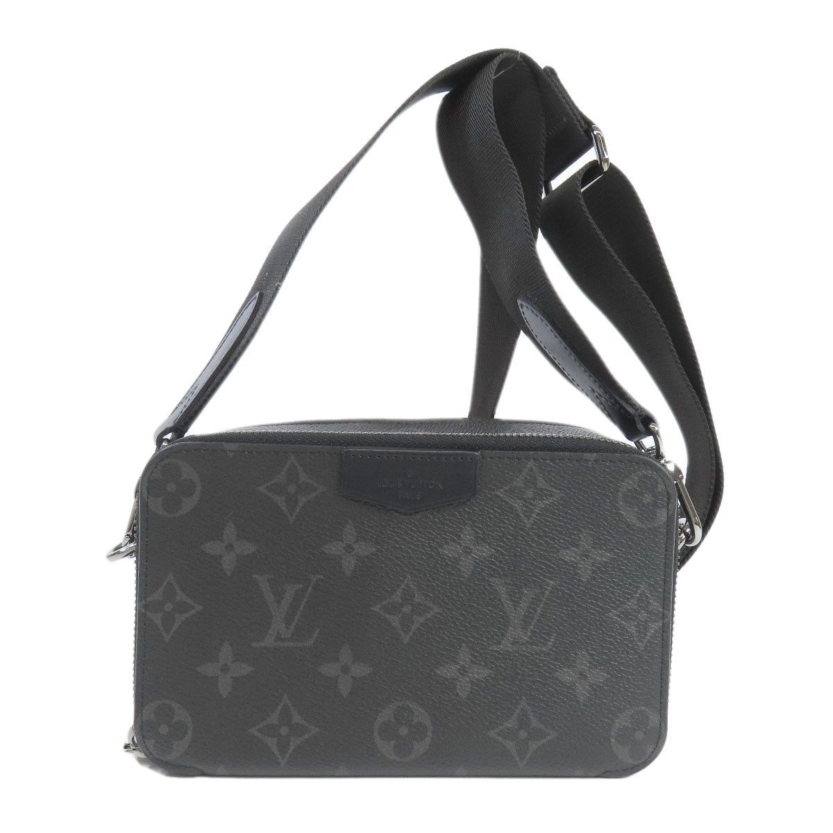 LOUIS VUITTON ルイヴィトン M81260 アルファ・ウェアラブル ショルダーバッグ モノグラムエクリプス メンズ 中古