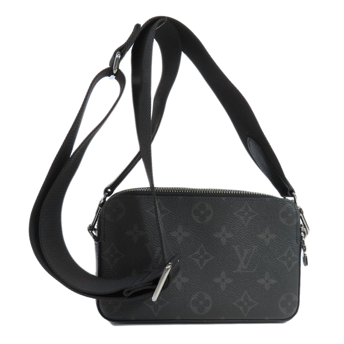 LOUIS VUITTON ルイヴィトン M81260 アルファ・ウェアラブル ショルダーバッグ モノグラムエクリプス メンズ 中古