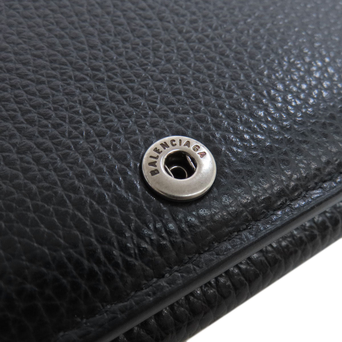 BALENCIAGA バレンシアガ 664037 3つ折り財布 ミニウォレット 二つ折り財布（小銭入れあり） レザー レディース 中古