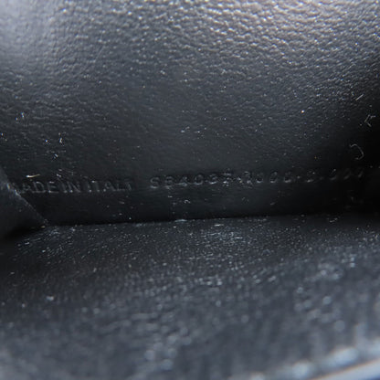 BALENCIAGA バレンシアガ 664037 3つ折り財布 ミニウォレット 二つ折り財布（小銭入れあり） レザー レディース 中古