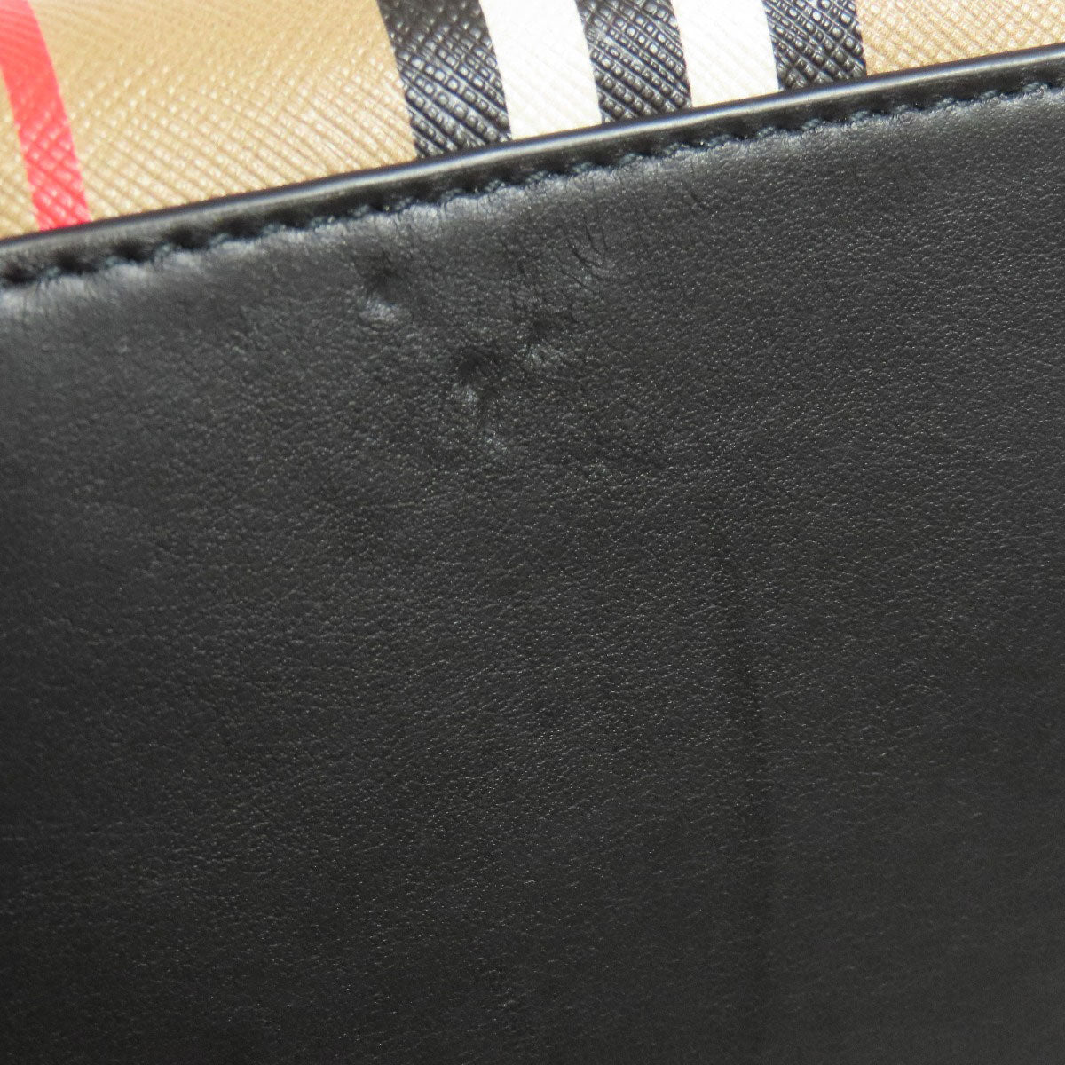BURBERRY バーバリー ストライプ トートバッグ PVC レディース 中古
