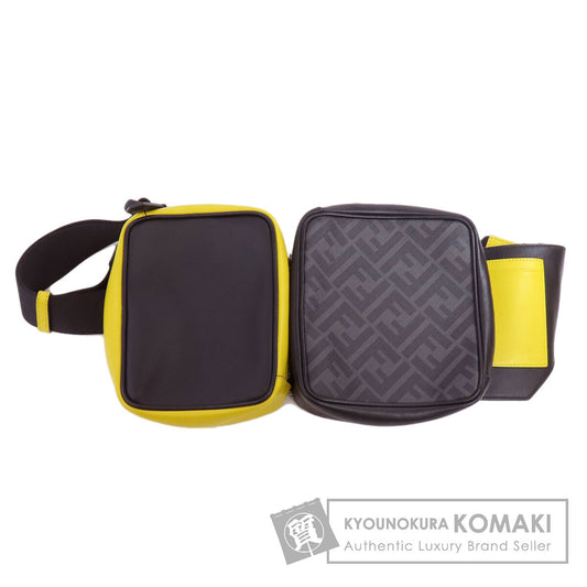 FENDI フェンディ ズッカ柄 ボディバッグ PVC レディース 中古