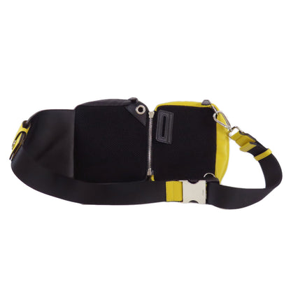 FENDI フェンディ ズッカ柄 ボディバッグ PVC レディース 中古