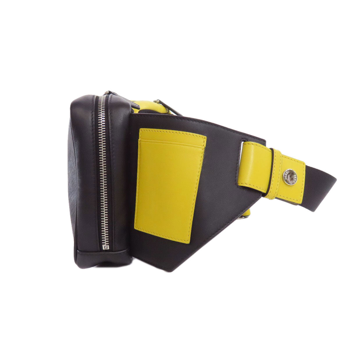 FENDI フェンディ ズッカ柄 ボディバッグ PVC レディース 中古