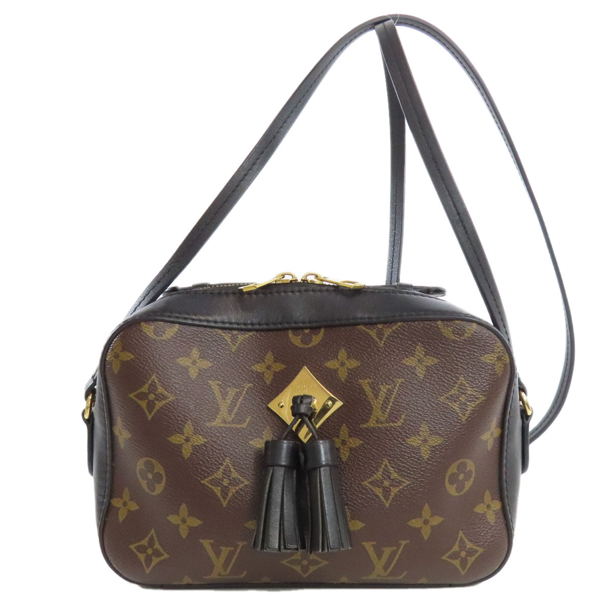 LOUIS VUITTON ルイヴィトン M43555 サントンジュ ショルダーバッグ モノグラムキャンバス レディース 中古