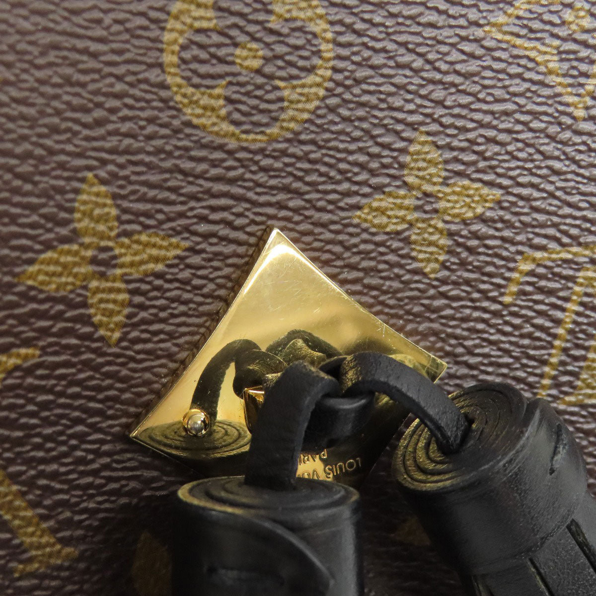 LOUIS VUITTON ルイヴィトン M43555 サントンジュ ショルダーバッグ モノグラムキャンバス レディース 中古