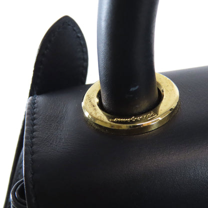 Salvatore Ferragamo サルヴァトーレフェラガモ 2WAY ハンドバッグ レザー レディース 中古