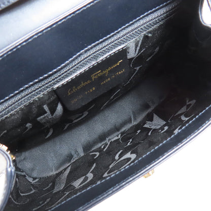 Salvatore Ferragamo サルヴァトーレフェラガモ 2WAY ハンドバッグ レザー レディース 中古
