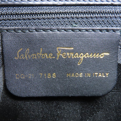 Salvatore Ferragamo サルヴァトーレフェラガモ 2WAY ハンドバッグ レザー レディース 中古