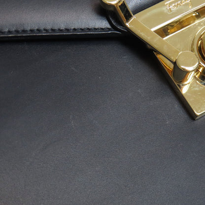 Salvatore Ferragamo サルヴァトーレフェラガモ 2WAY ハンドバッグ レザー レディース 中古