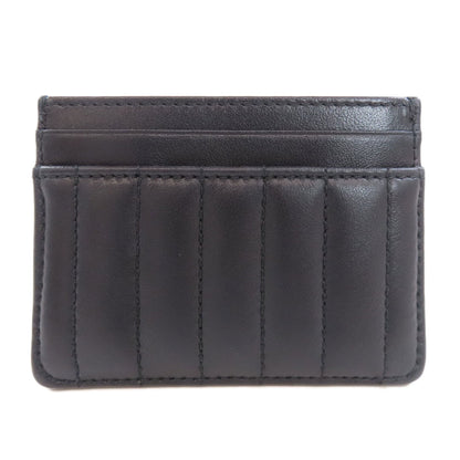 BURBERRY バーバリー ロゴ カードケース レザー レディース 中古