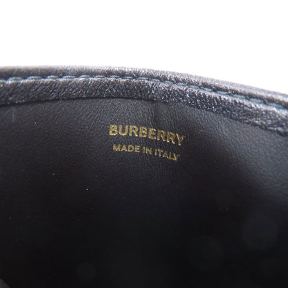 BURBERRY バーバリー ロゴ カードケース レザー レディース 中古