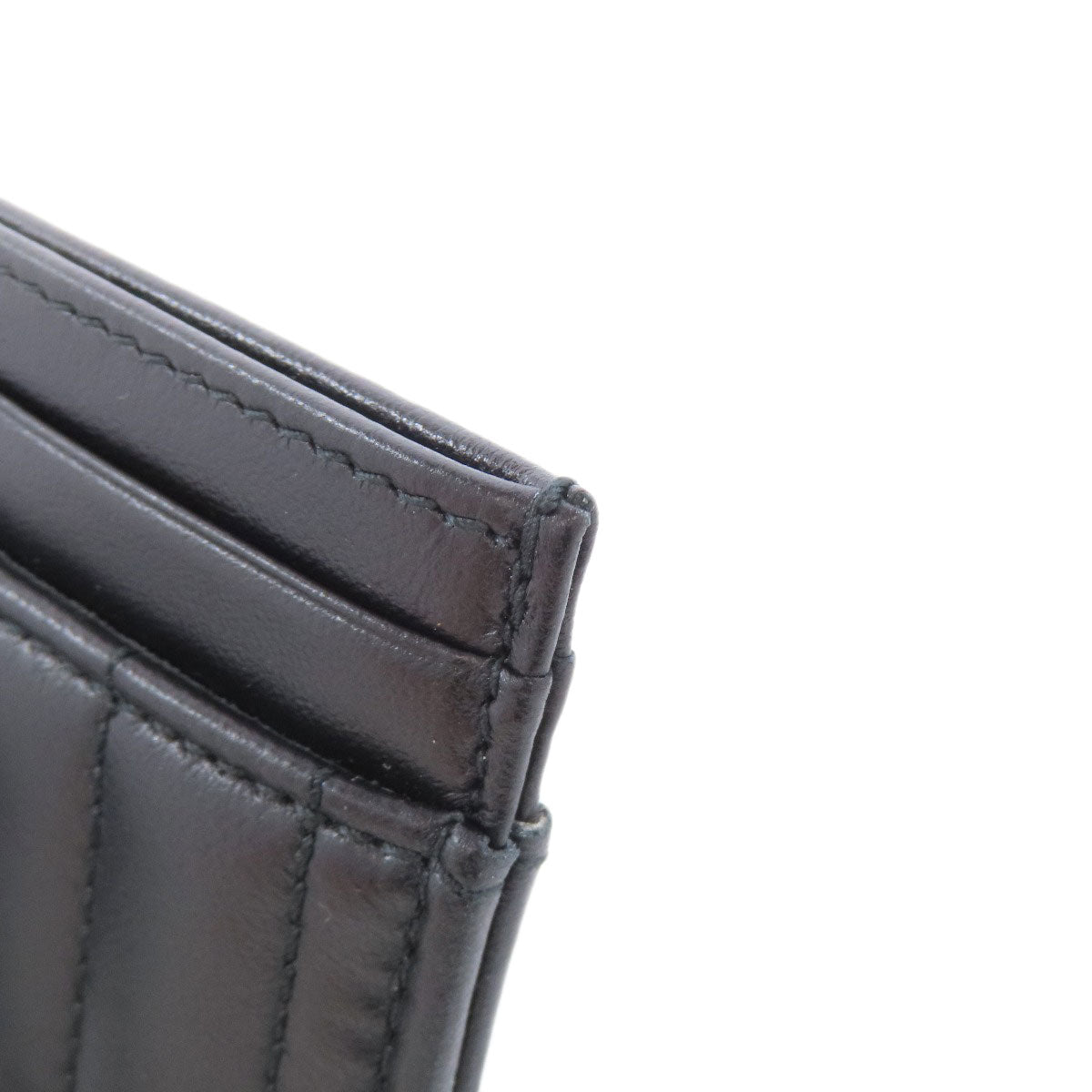 BURBERRY バーバリー ロゴ カードケース レザー レディース 中古