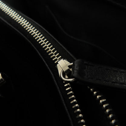 CHANEL シャネル マトラッセ チェーンバッグ シルバー金具 トートバッグ ラムスキン レディース 中古