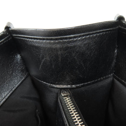 CHANEL シャネル マトラッセ チェーンバッグ シルバー金具 トートバッグ ラムスキン レディース 中古