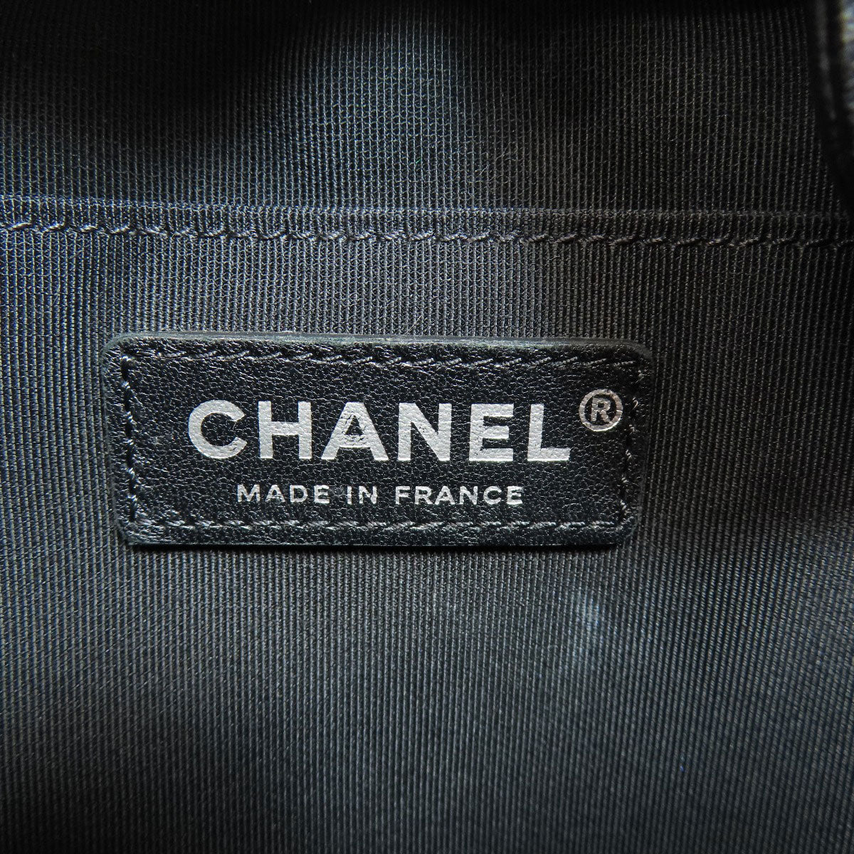 CHANEL シャネル マトラッセ チェーンバッグ シルバー金具 トートバッグ ラムスキン レディース 中古