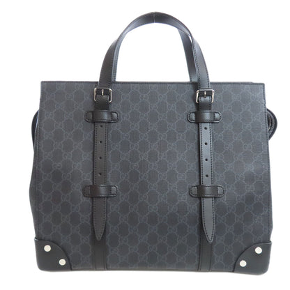 GUCCI グッチ 626356 GGスプリーム トートバッグ PVC メンズ 中古