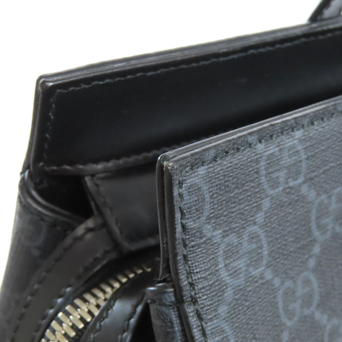 GUCCI グッチ 626356 GGスプリーム トートバッグ PVC メンズ 中古