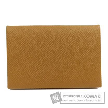 HERMES エルメス カルヴィ シルバー金具 カードケース エプソン レディース 中古
