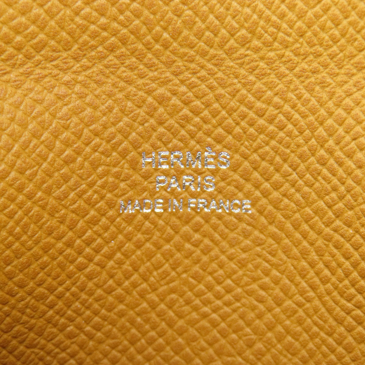 HERMES エルメス カルヴィ シルバー金具 カードケース エプソン レディース 中古