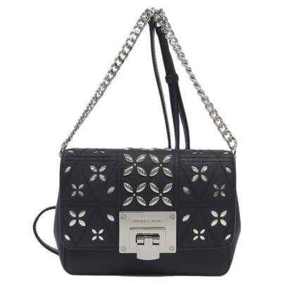 MICHAEL MICHAEL KORS マイケルマイケルコース ロゴ ショルダーバッグ PVC レディース 中古